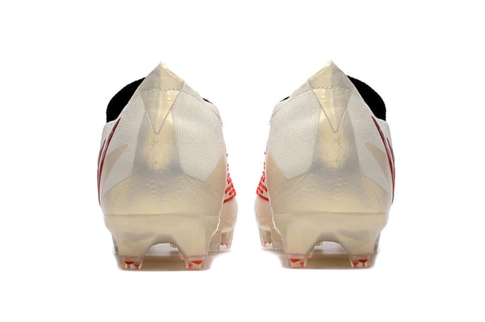Adidas Predator Edge.1 Low FG Firm Ground Soccer Cleats - White/Red 6
