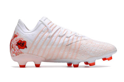 Puma Future Z 1.4 Liberty FG Firm Ground Soccer Cleats - White/Pink/Red