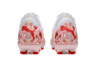 Puma Future Z 1.4 Liberty FG Firm Ground Soccer Cleats - White/Pink/Red