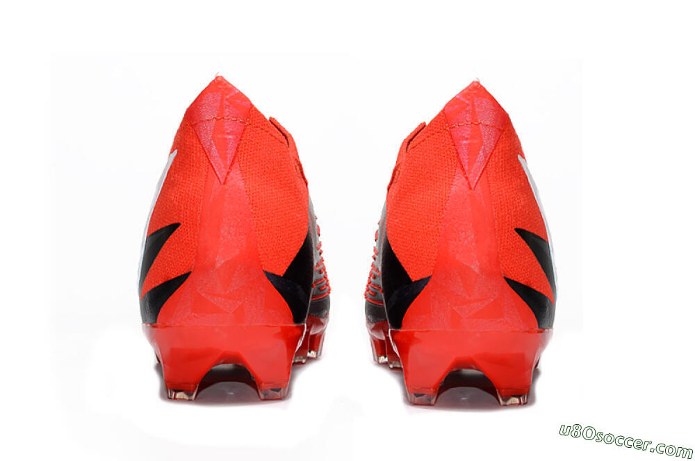 Adidas Predator Edge Geometric.1 FG Firm Ground Soccer Cleats - Red/Black/White 6