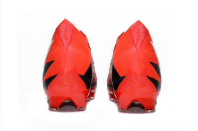Adidas Predator Edge Geometric+ FG Firm Ground Soccer Cleats - Red/Black/White