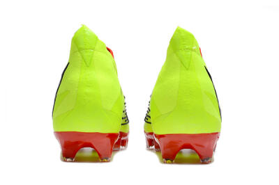 Adidas Predator Edge Geometric+ FG Firm Ground Soccer Cleats - Green/Red