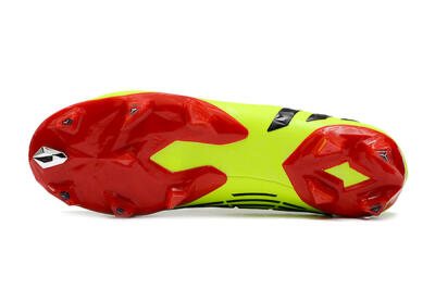 Adidas Predator Edge Geometric+ FG Firm Ground Soccer Cleats - Green/Red