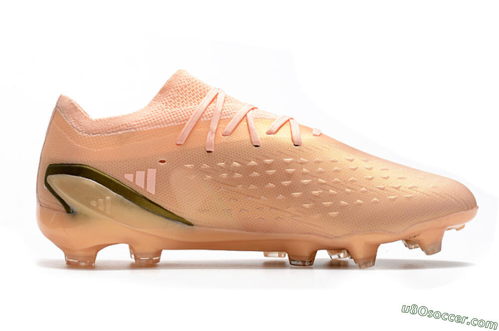 Adidas X Speedportal.1 FG Firm Ground Soccer Cleats - Beige/Black 4