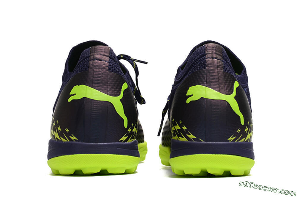 Puma Future Z 1.3 Instinct TF Artificial Turf Soccer Shoes - Black/Green 4