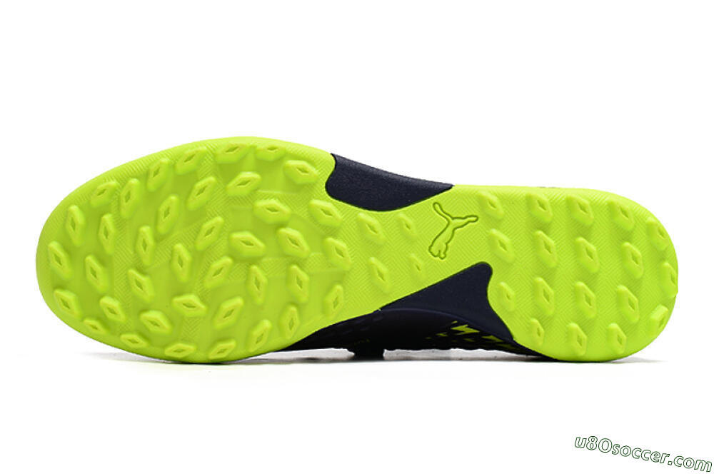 Puma Future Z 1.3 Instinct TF Artificial Turf Soccer Shoes - Black/Green 5