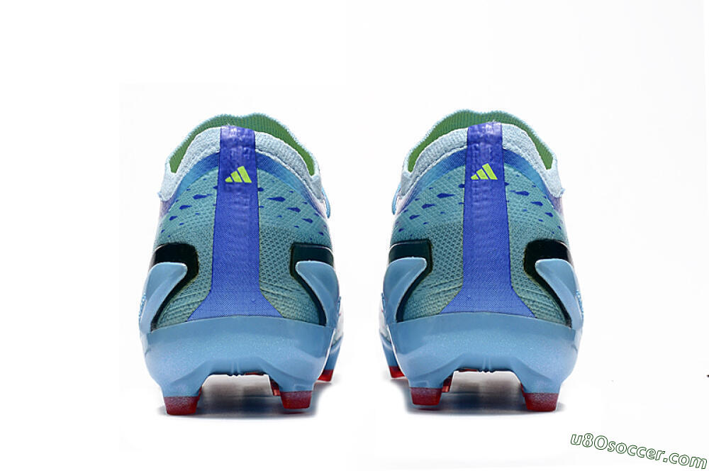 Adidas X Speedportal.1 FG Firm Ground Soccer Cleats - Blue/Pink 5