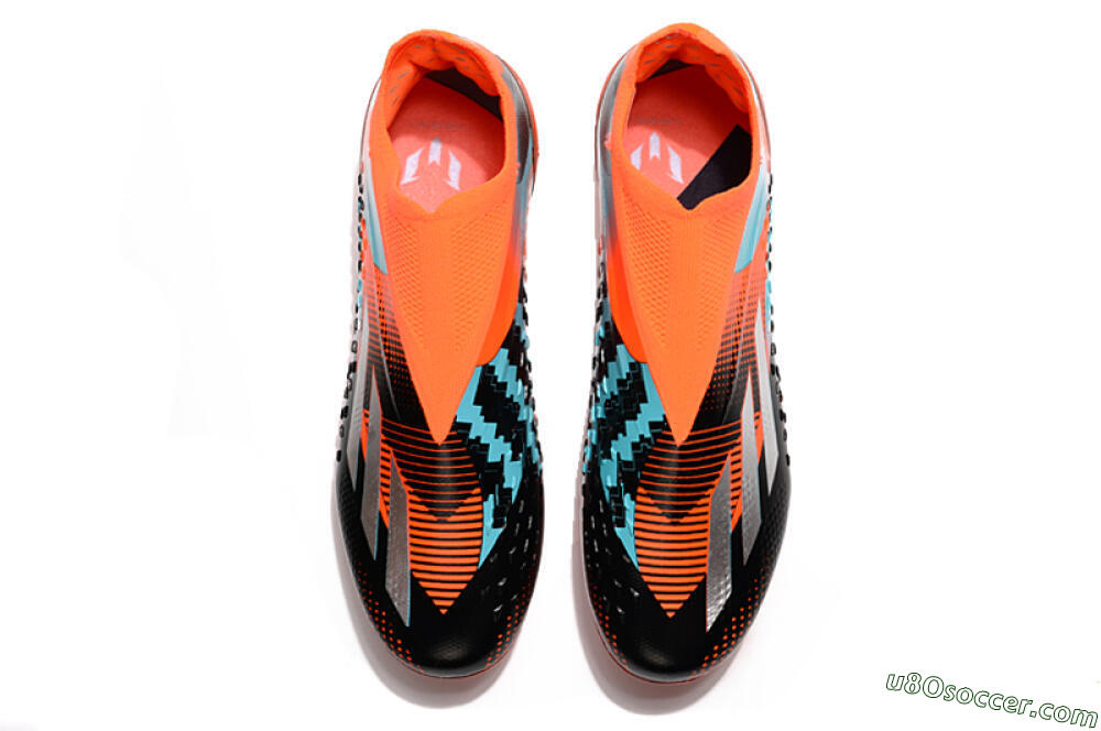 Adidas X Speedportal+ FG Firm Ground Soccer Cleats - Orange/Black 4
