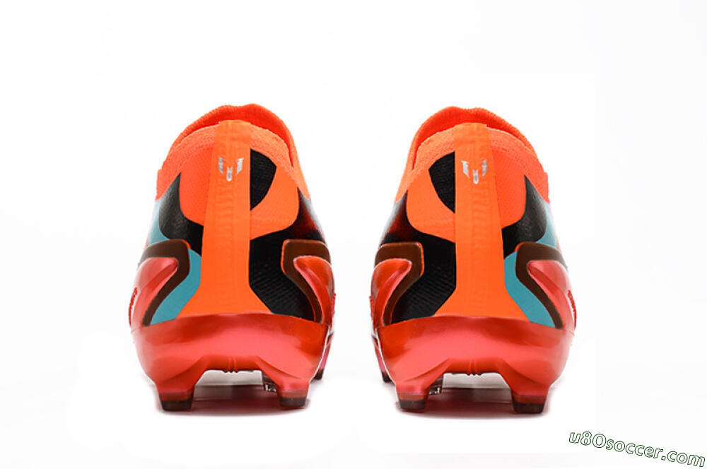 Adidas X Speedportal+ FG Firm Ground Soccer Cleats - Orange/Black 5