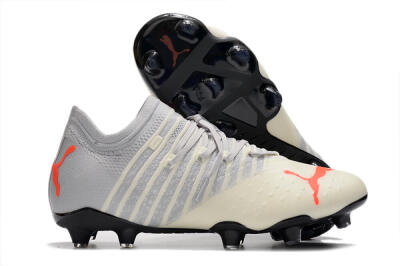 Puma Future Z 1.3 Instinct FG Firm Ground Soccer Cleats - Grey/White