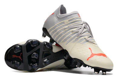 Puma Future Z 1.3 Instinct FG Firm Ground Soccer Cleats - Grey/White