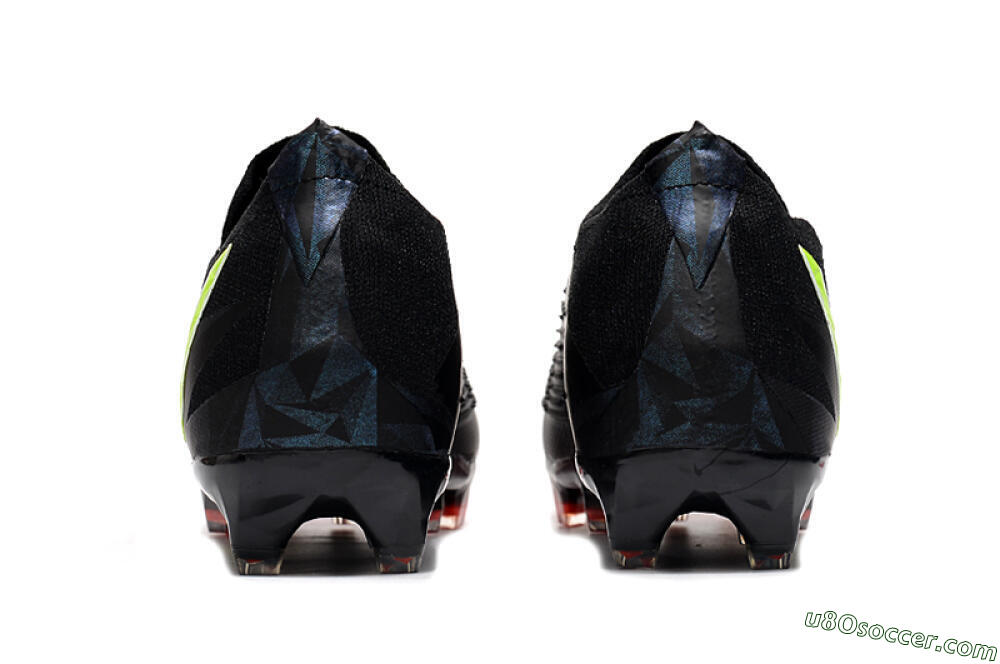 Adidas Predator Edge Geometric.1 Low FG Firm Ground Soccer Cleats - Black/Yellow/Red 6