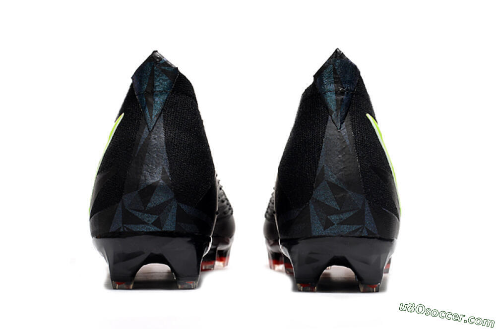 Adidas Predator Edge Geometric+ FG Firm Ground Soccer Cleats - Black/Yellow/Red 6
