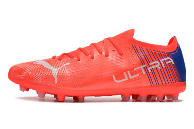 Puma Ultra 1.4 MG Multi Ground Soccer Cleats - Red/Blue