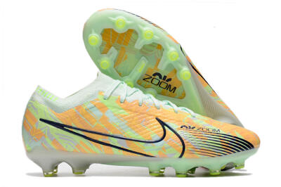 Nike Air Zoom Mercurial Vapor 15 Elite FG Firm Ground Soccer Cleats - Orange/Green/Black