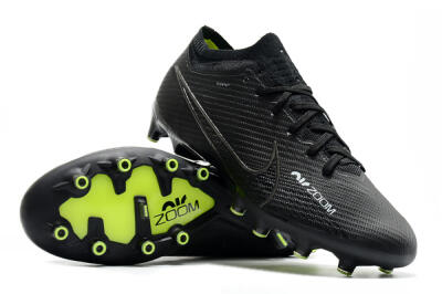 Nike Air Zoom Mercurial Vapor 15 Elite AG Artificial Grass Soccer Cleats - Black
