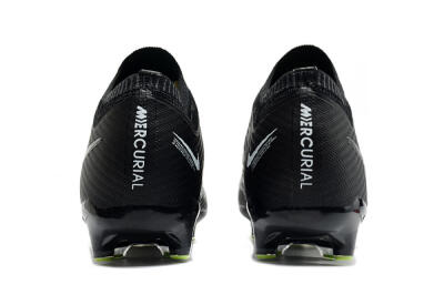 Nike Air Zoom Mercurial Vapor 15 Elite AG Artificial Grass Soccer Cleats - Black