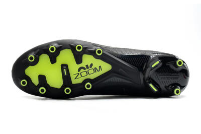 Nike Air Zoom Mercurial Vapor 15 Elite AG Artificial Grass Soccer Cleats - Black