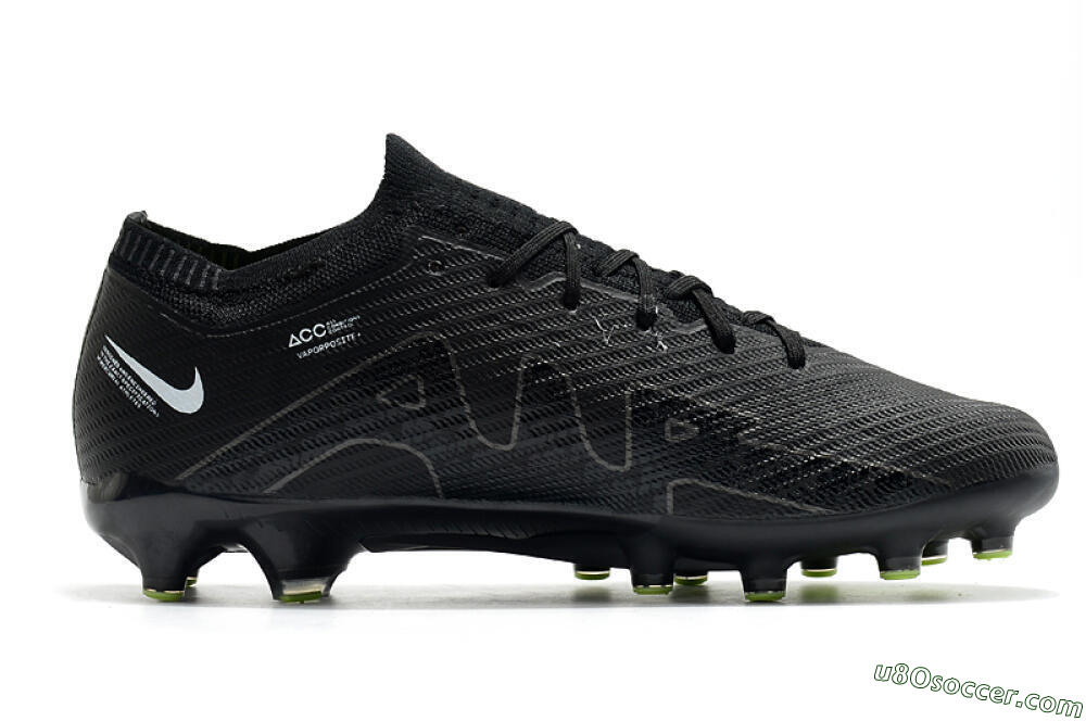 Nike Air Zoom Mercurial Vapor 15 Elite AG Artificial Grass Soccer Cleats - Black 7