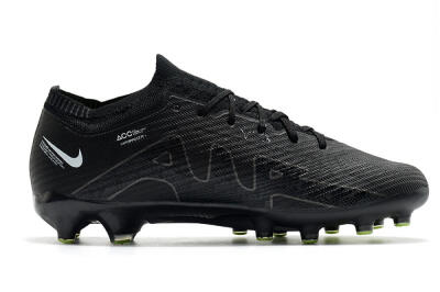 Nike Air Zoom Mercurial Vapor 15 Elite AG Artificial Grass Soccer Cleats - Black