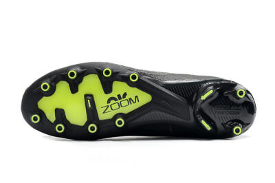 Nike Air Zoom Mercurial Superfly 9 Elite AG Artificial Grass Soccer Cleats - Black/Green
