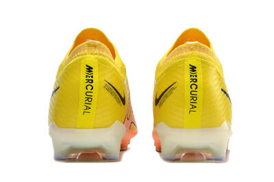 Nike Air Zoom Mercurial Vapor 15 Elite AG Artificial Grass Soccer Cleats - Yellow/Pink