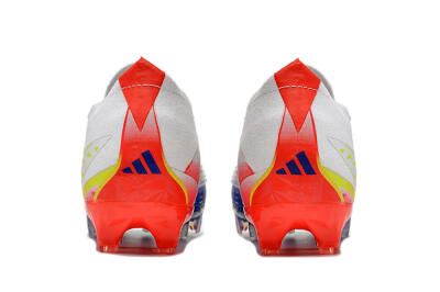 Adidas Predator FIFA World Cup Qatar 2022 Edge+ FG Firm Ground Soccer Cleats - White/Red/Blue