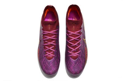 Nike Air Zoom Mercurial Superfly 9 Elite AG Artificial Grass Soccer Cleats - Red/Gold/Blue