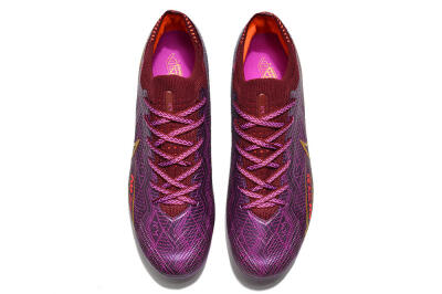 Nike Air Zoom Mercurial Vapor 15 Elite AG Artificial Grass Soccer Cleats - Red/Gold/Blue