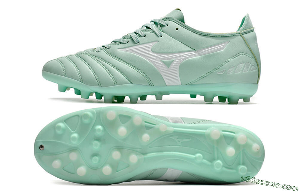 Mizuno Morelia Neo AG Artificial Grass Soccer Cleats - Green 0