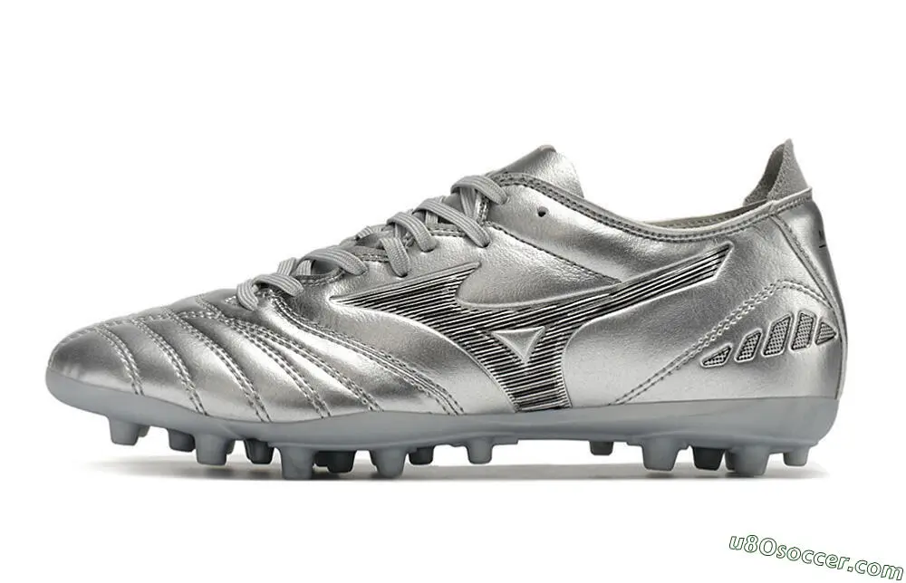 ミズノ MORELIA Silver AG Artificial Grass Soccer Cleats - Lightweight and