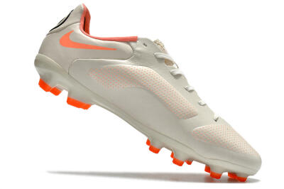 Nike Tiempo Legend 9 Elite FG Firm Ground Soccer Cleats - White/Yellow