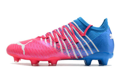 Puma Future Z 1.3 FG Firm Ground Soccer Cleats - Pink/Blue/White