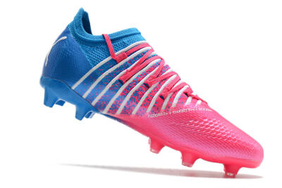 Puma Future Z 1.3 FG Firm Ground Soccer Cleats - Pink/Blue/White
