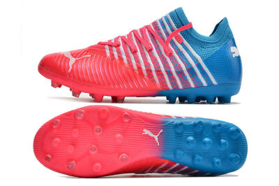 Puma Future Z 1.3 Instinct MG Multi Ground Soccer Cleats - Pink/Blue/White