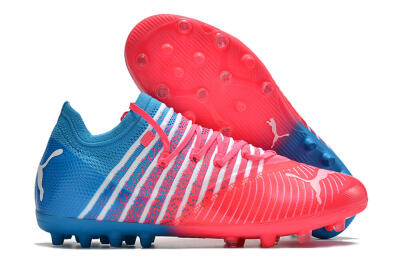 Puma Future Z 1.3 Instinct MG Multi Ground Soccer Cleats - Pink/Blue/White