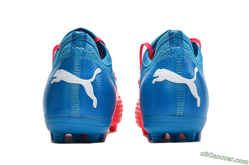 Puma Future Z 1.3 Instinct MG Multi Ground Soccer Cleats - Pink/Blue/White 5