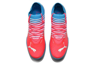 Puma Future Z 1.3 Instinct TF Artificial Turf Soccer Shoes - Pink/Blue/White