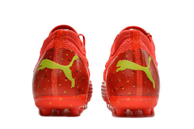Puma Future Z 1.3 Instinct MG Multi Ground Soccer Cleats - Orange/Yellow/Black