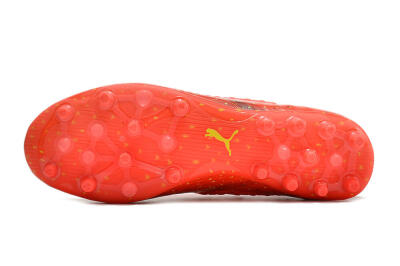Puma Future Z 1.3 Instinct MG Multi Ground Soccer Cleats - Orange/Yellow/Black