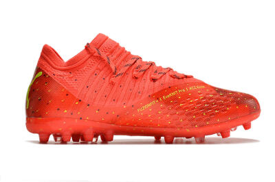 Puma Future Z 1.3 Instinct MG Multi Ground Soccer Cleats - Orange/Yellow/Black