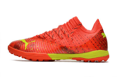 Puma Future Z 1.3 Instinct TF Artificial Turf Soccer Shoes - Orange/Yellow