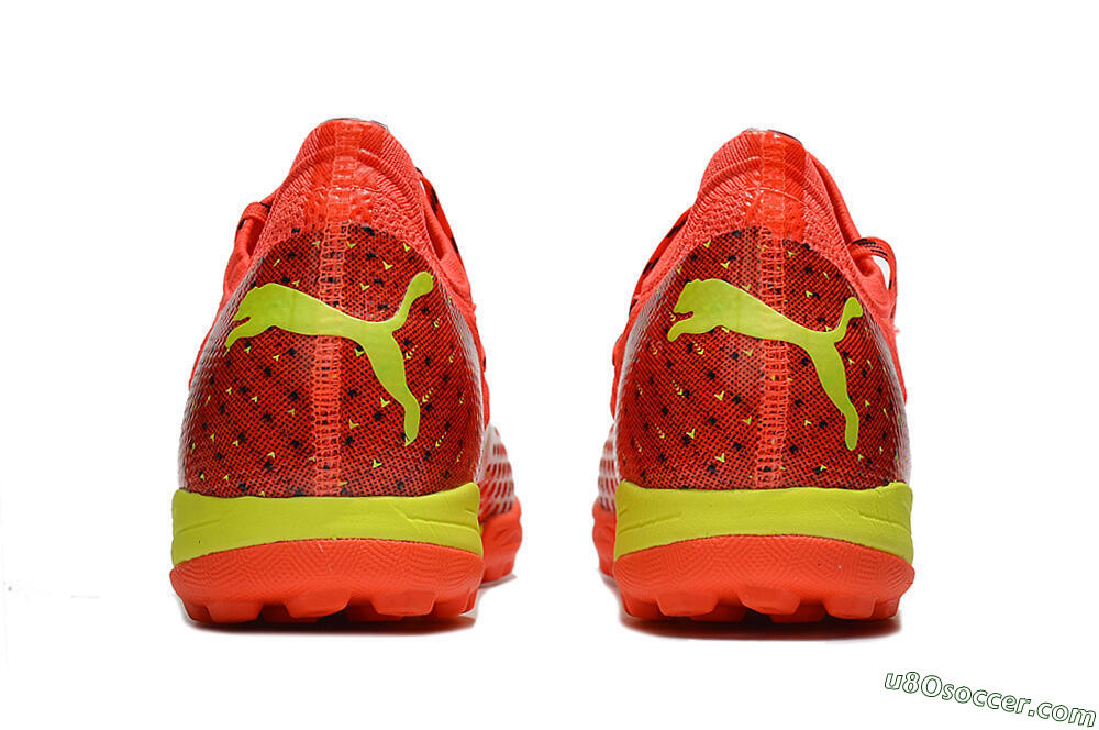Puma Future Z 1.3 Instinct TF Artificial Turf Soccer Shoes - Orange/Yellow 5