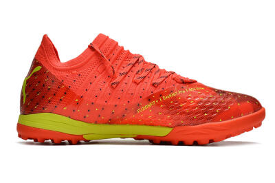 Puma Future Z 1.3 Instinct TF Artificial Turf Soccer Shoes - Orange/Yellow