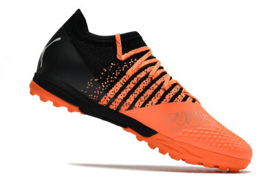 Puma Future Z 1.3 Teazer TF Artificial Turf Soccer Shoes - Orange/Black