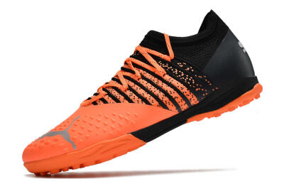 Puma Future Z 1.3 Teazer TF Artificial Turf Soccer Shoes - Orange/Black