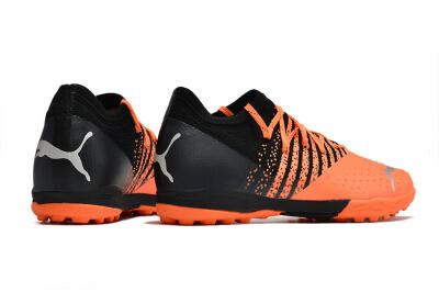 Puma Future Z 1.3 Teazer TF Artificial Turf Soccer Shoes - Orange/Black