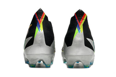 Adidas Predator FIFA World Cup Qatar 2022 Edge+ FG Firm Ground Soccer Cleats - Silver/Black