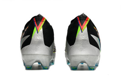 Adidas Predator FIFA World Cup Qatar 2022 Edge+ FG Firm Ground Soccer Cleats - Silver/Black