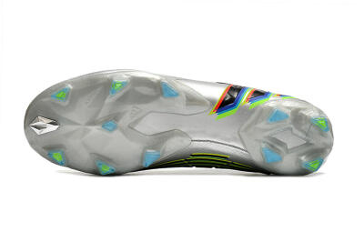 Adidas Predator FIFA World Cup Qatar 2022 Edge+ FG Firm Ground Soccer Cleats - Silver/Black